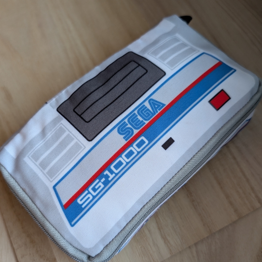 Retro Sega SG-10000 Gaming Console bag with zipper (new) Japan